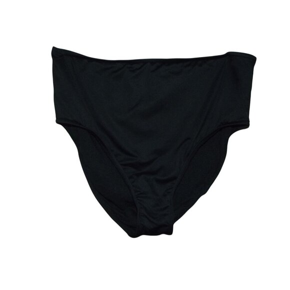 Soft Surroundings Tankini Swimsuit Womens Medium Black Built In Bra top&bottoms - Picture 7 of 12